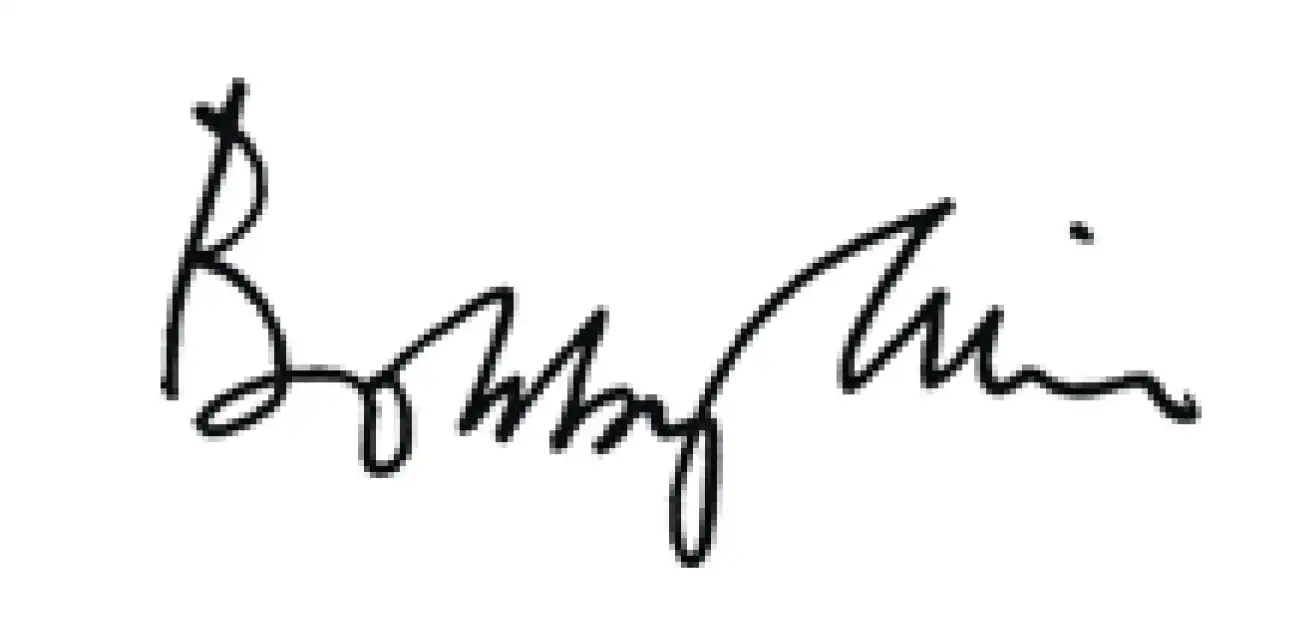 Mr Bobby Chin Yoke Choong Signature